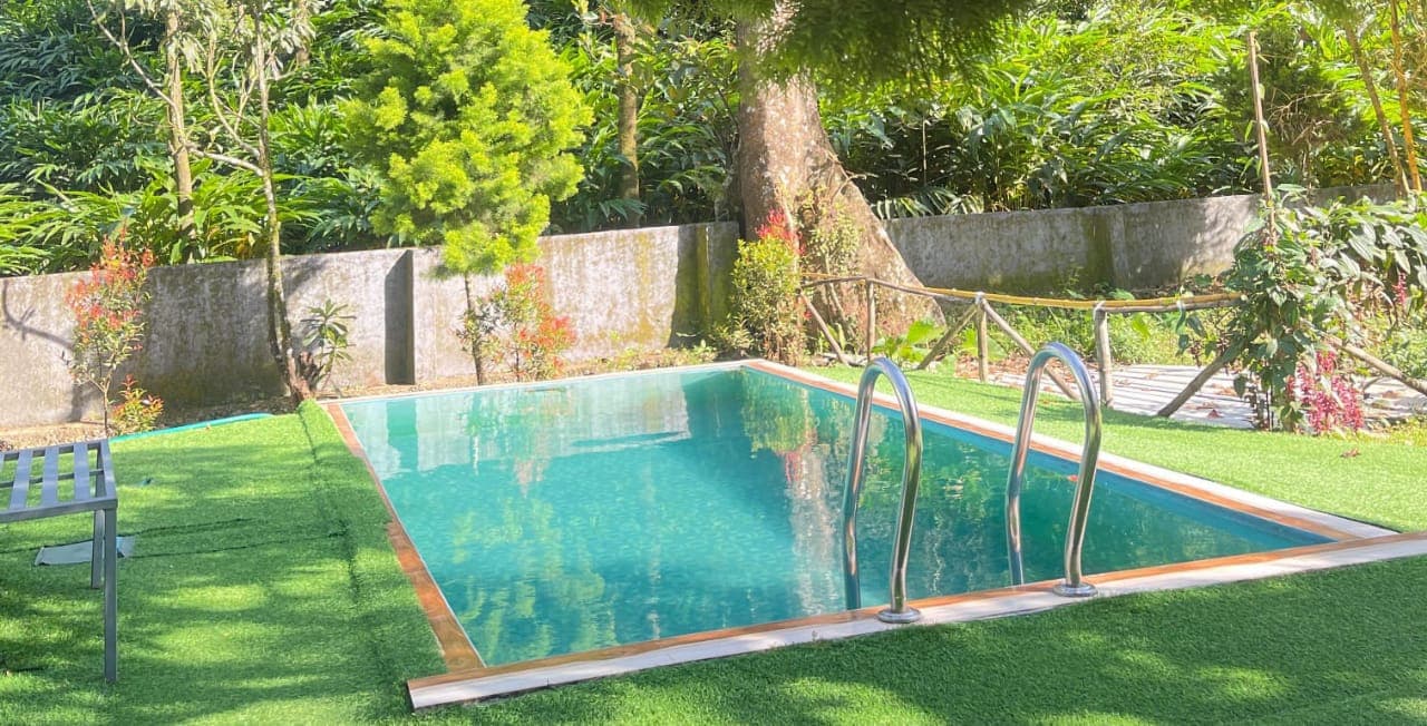 4BHK Private Pool Villa in Munnar | Group Stay for 12 Guests