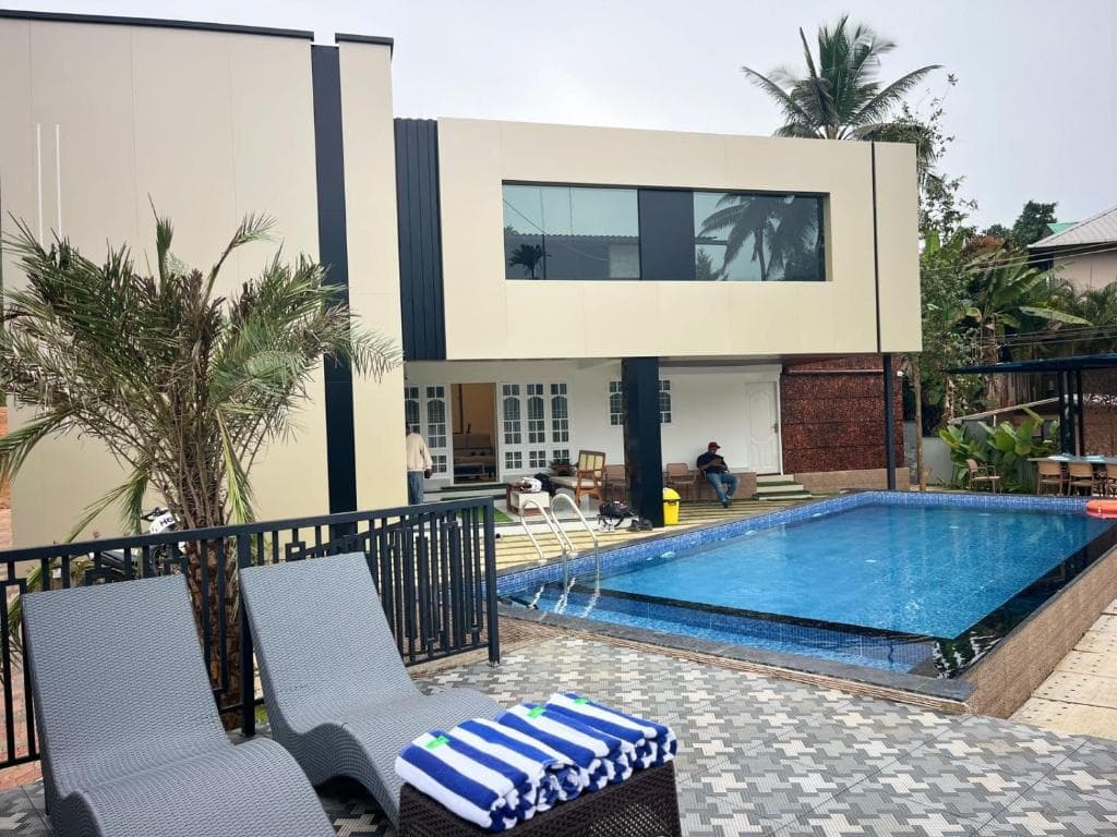 5 Bedroom Private Pool Villa in Anachal, Munnar | Group Stay